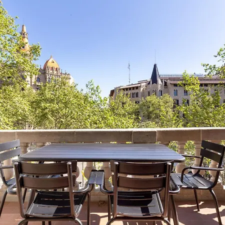 Апартаменты Blueground Paseo De Gracia Furnished Bcn-95